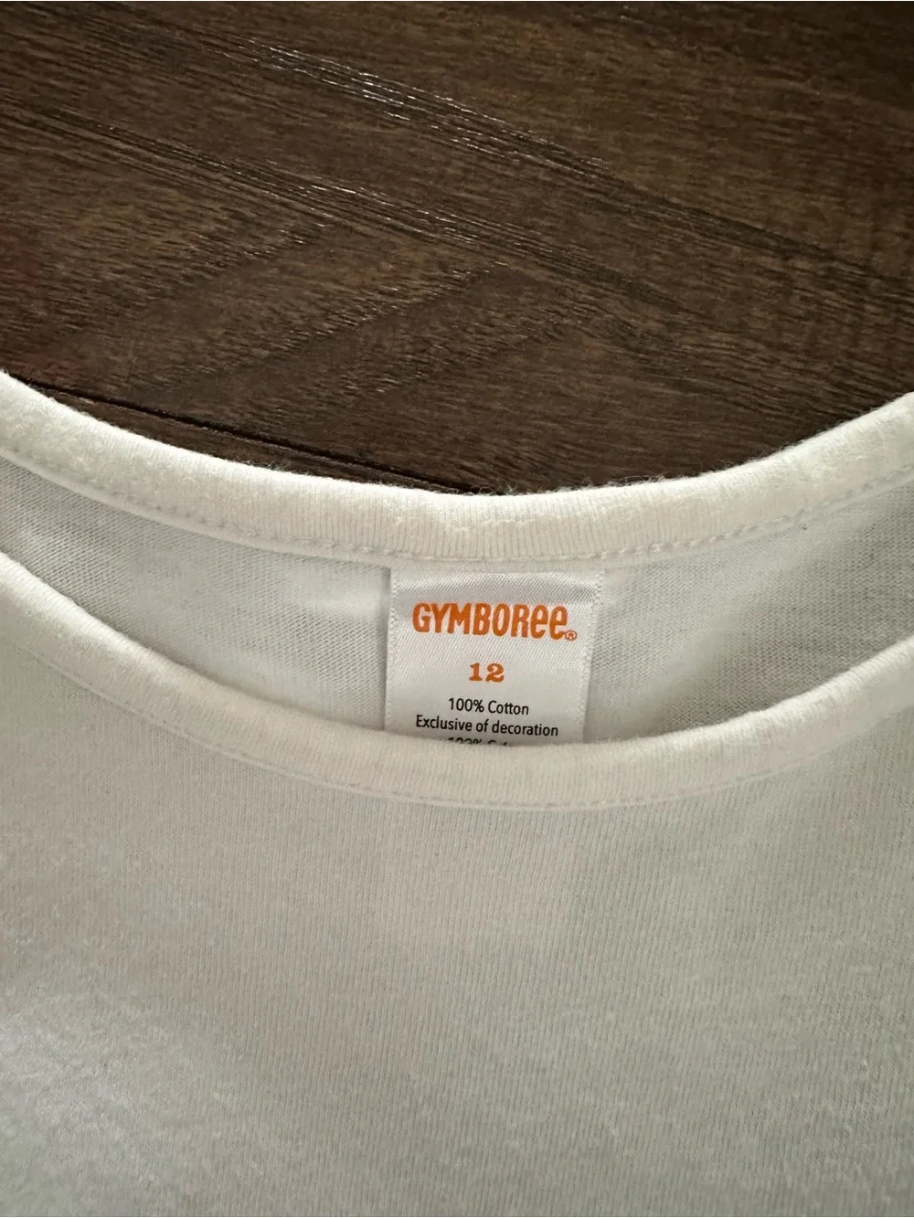 Gymboree Girl’s White Long-Sleeve Shirt with Pink Heart Archer Graphic